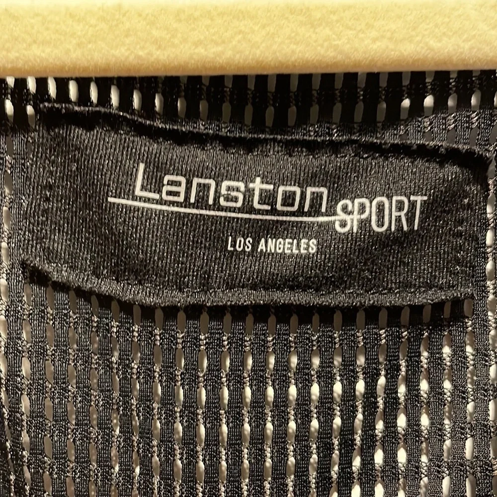 Lanston sport black mesh top - Picture 3 of 5